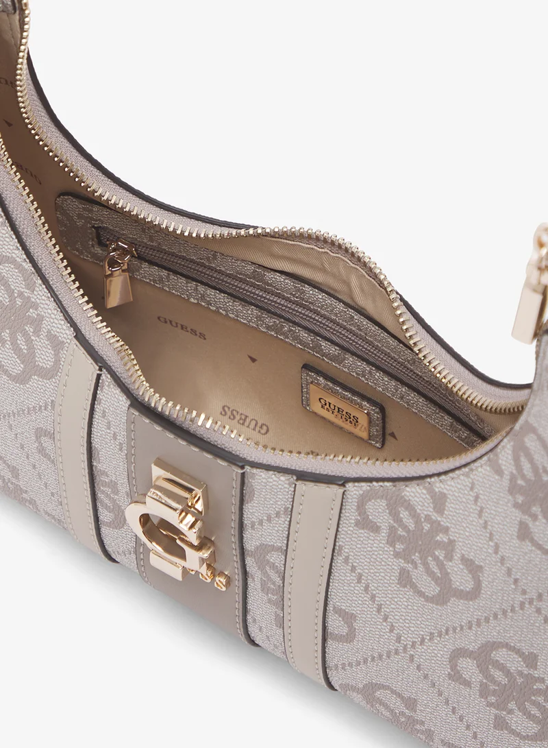 GUESS Dark Oak Erenia Shoulder Bag for Women | Best Price UAE